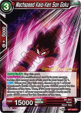 Machspeed Kaio Ken Son Goku BT7-005_PR