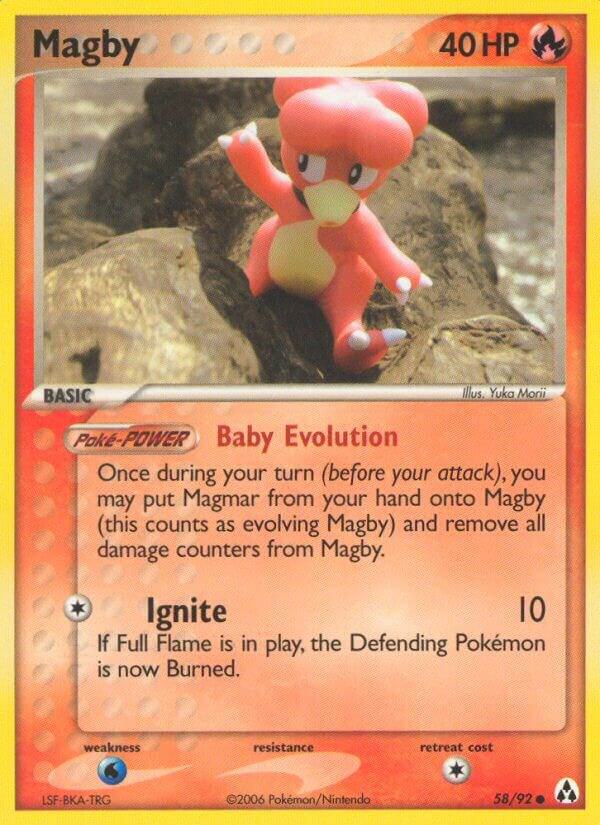 Magby 58/92 card