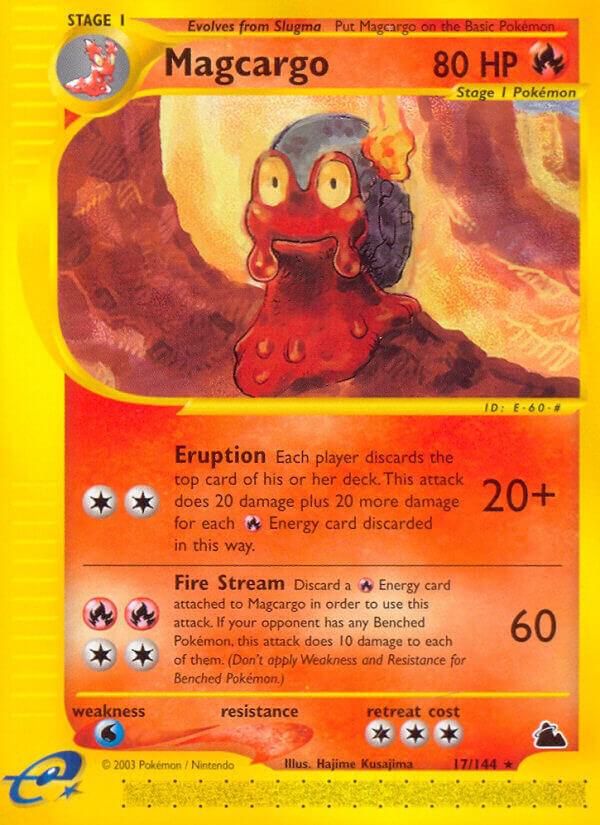 Magcargo 17 017/144 card