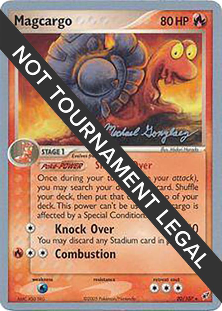 Magcargo 2005 Michael Gonzalez 20/107 card