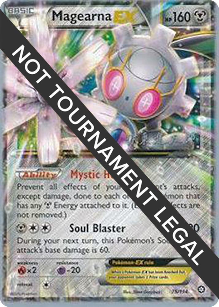 Magearna EX 2016 Shintaro Ito 75/114 card