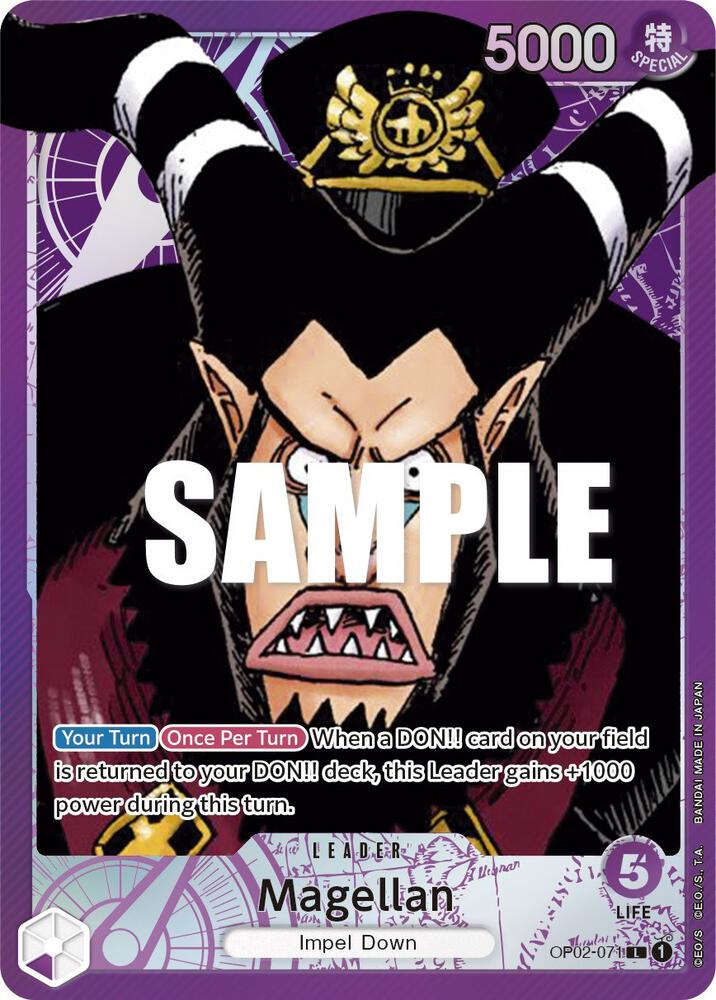 Magellan 071 Alternate Art OP02-071