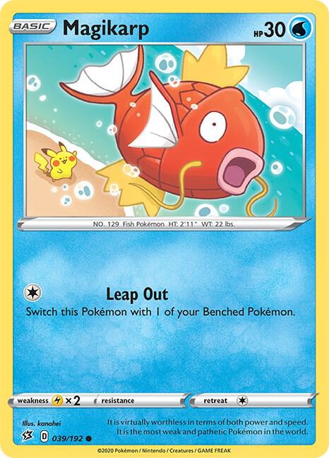 Magikarp 039/192 card