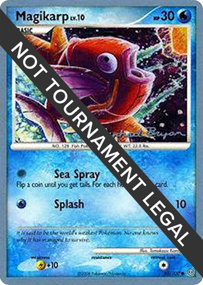 Magikarp 2010 Mychael Bryan 65/100 card