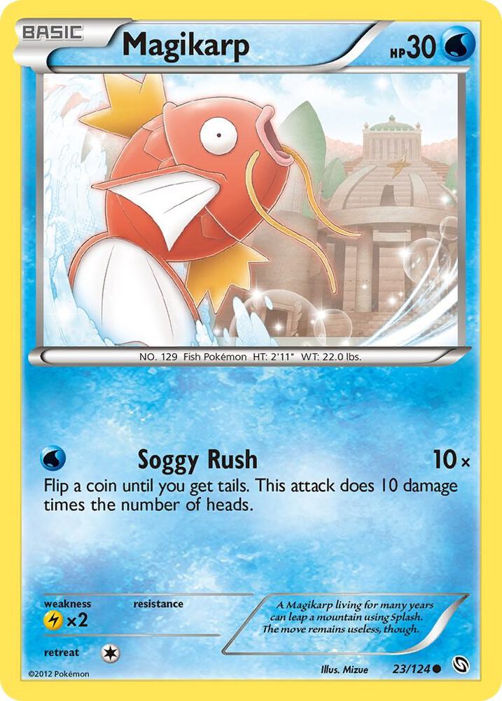 Magikarp 23/124 carta