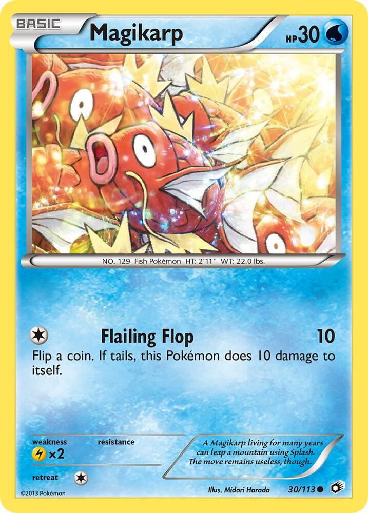 Magikarp 30/113 card