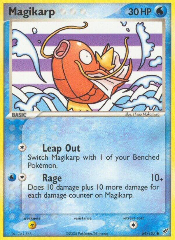 Magikarp 64/107 card