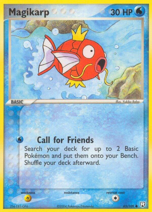 Magikarp 65/109 card