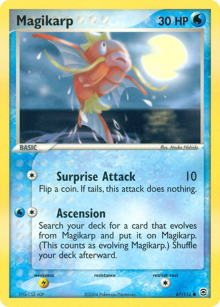 Magikarp 67/112 card