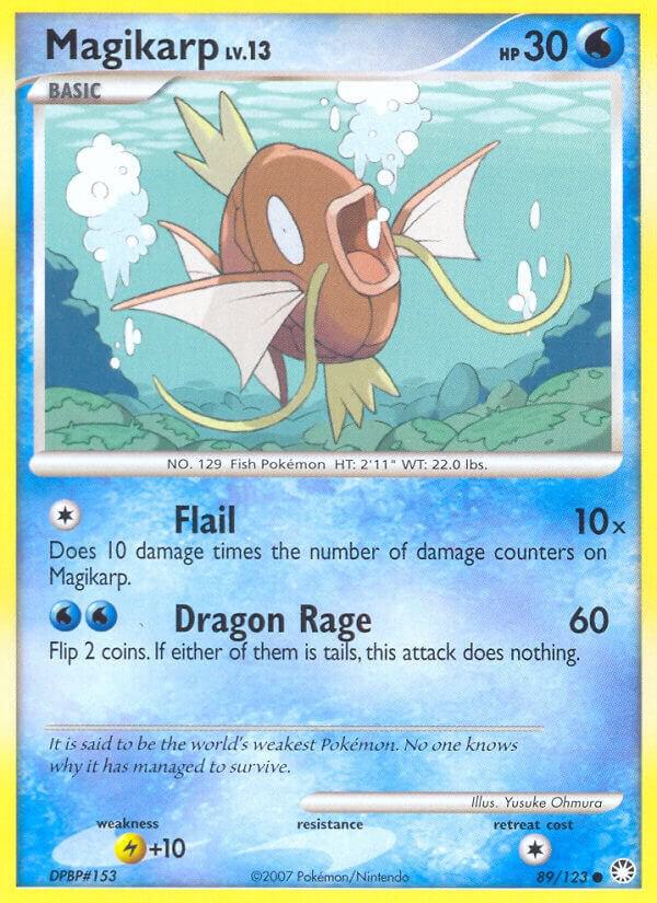 Magikarp 89/123 card
