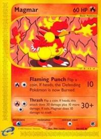 Magmar 086/165 card