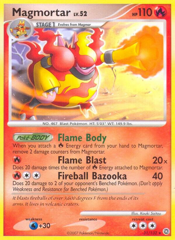 Magmortar 31/132 card