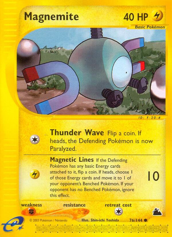 Magnemite 076/144 card