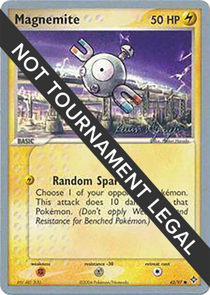 Magnemite 2004 Kevin Nguyen 62/97 card