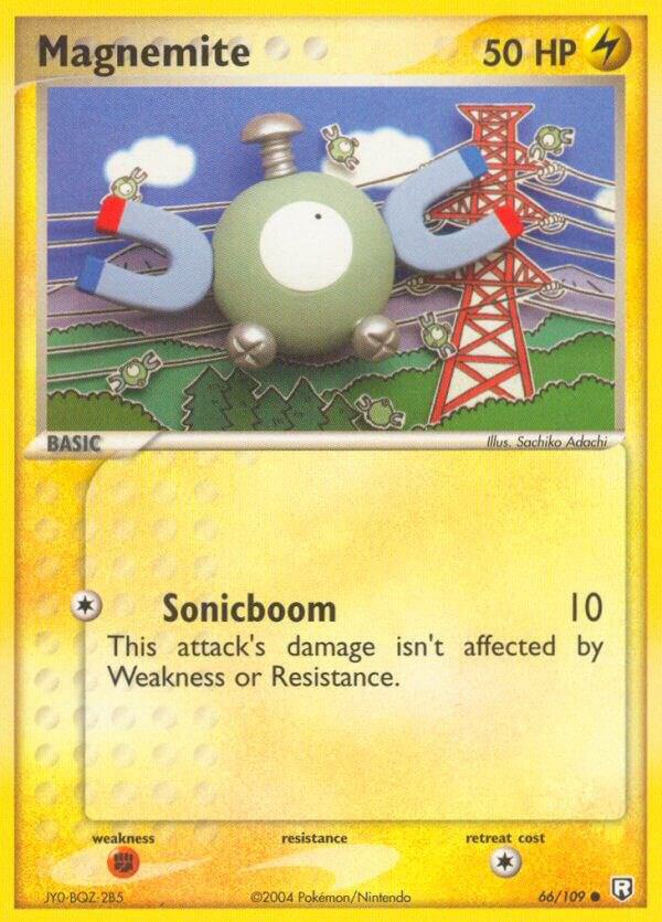 Magnemite 66/109 card