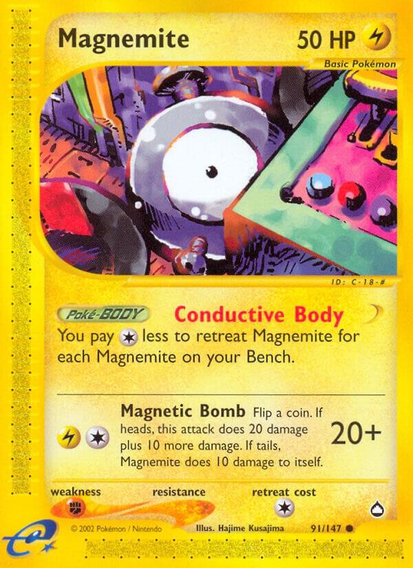 Magnemite 91 091/147 card