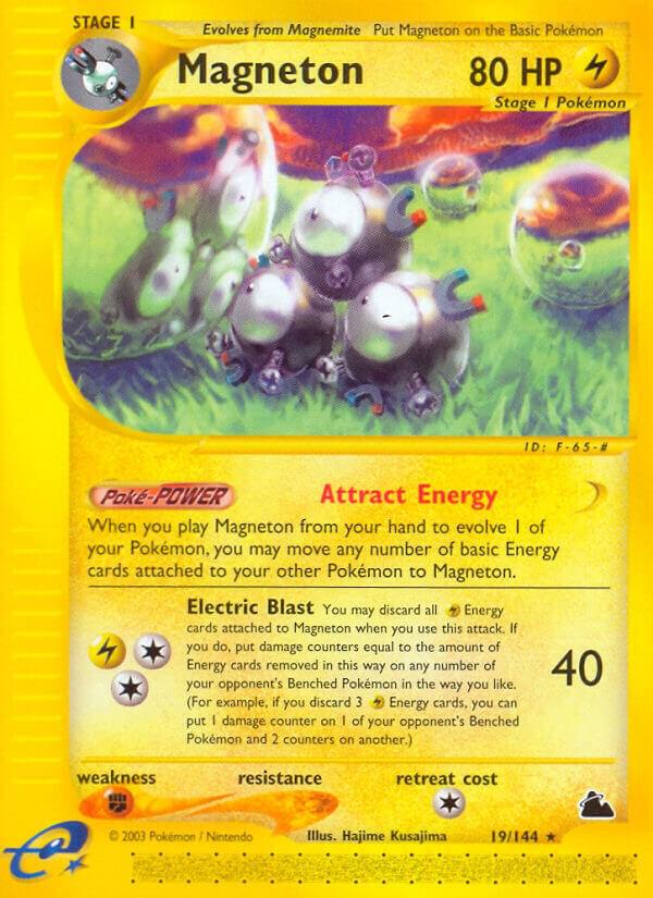 Magneton 19 019/144 card
