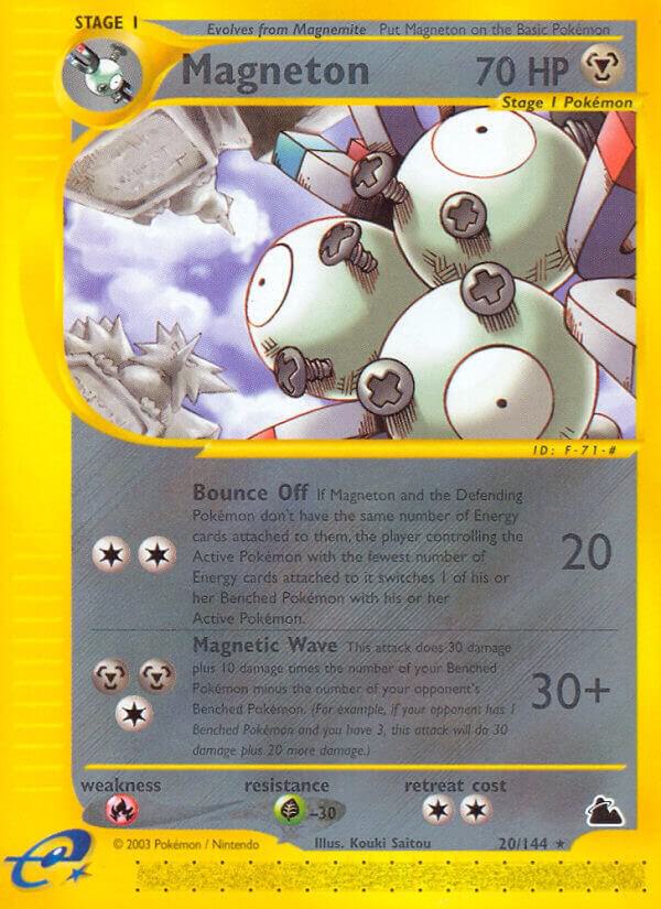 Magneton 20 020/144 card