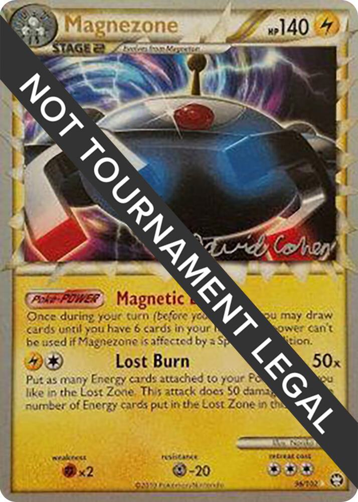 Magnezone 2011 David Cohen 96/102 card