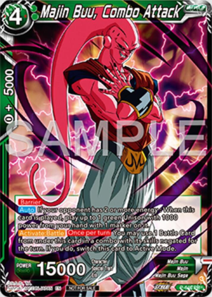 Majin Buu Combo Attack P-646 carta