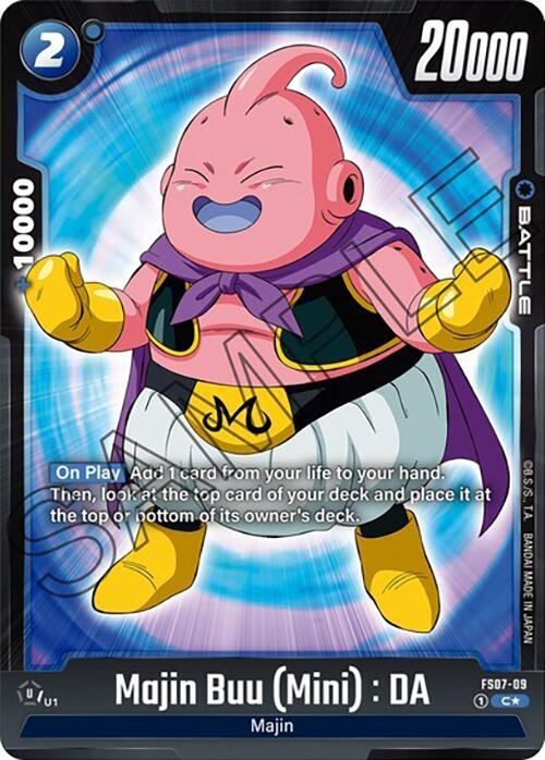 Majin Buu Mini DA Bonus Pack Alternate Art FS07-09 card