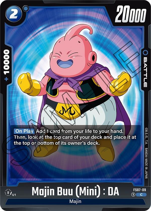 Majin Buu Mini DA FS07-09 carta
