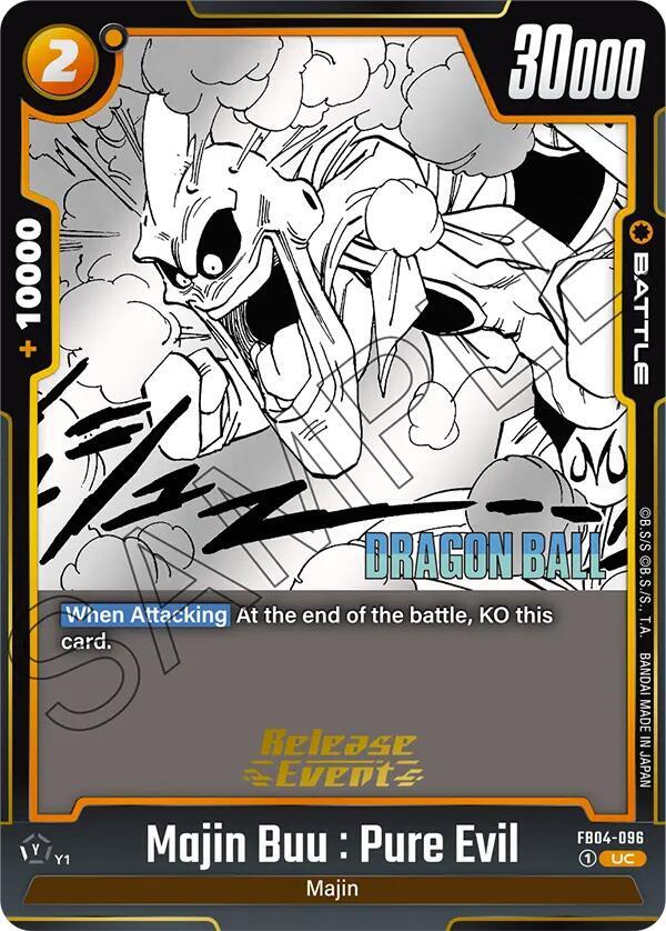 Majin Buu Pure Evil FB04 096 carta