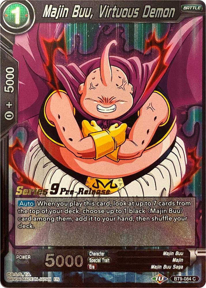 Majin Buu Virtuous Demon BT9-084