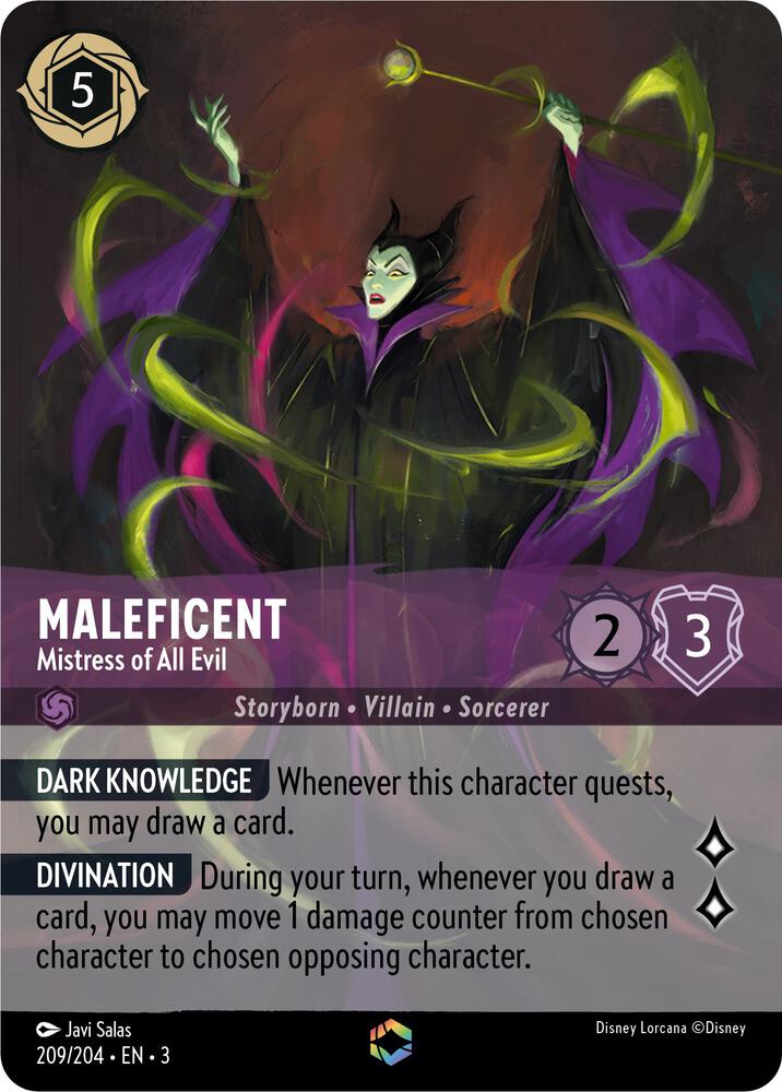 Maleficent Mistress of All Evil Enchanted 209/204