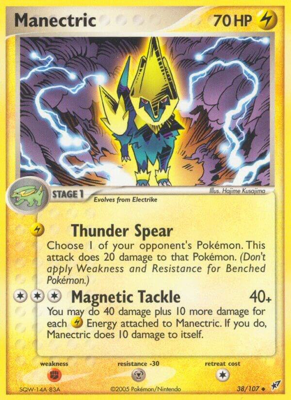Manectric 38/107 card