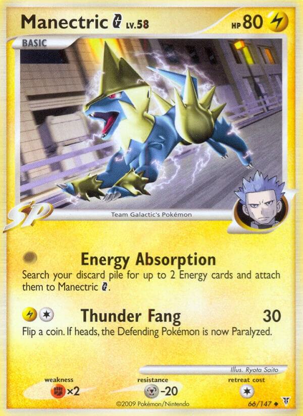 Manectric G 66 card
