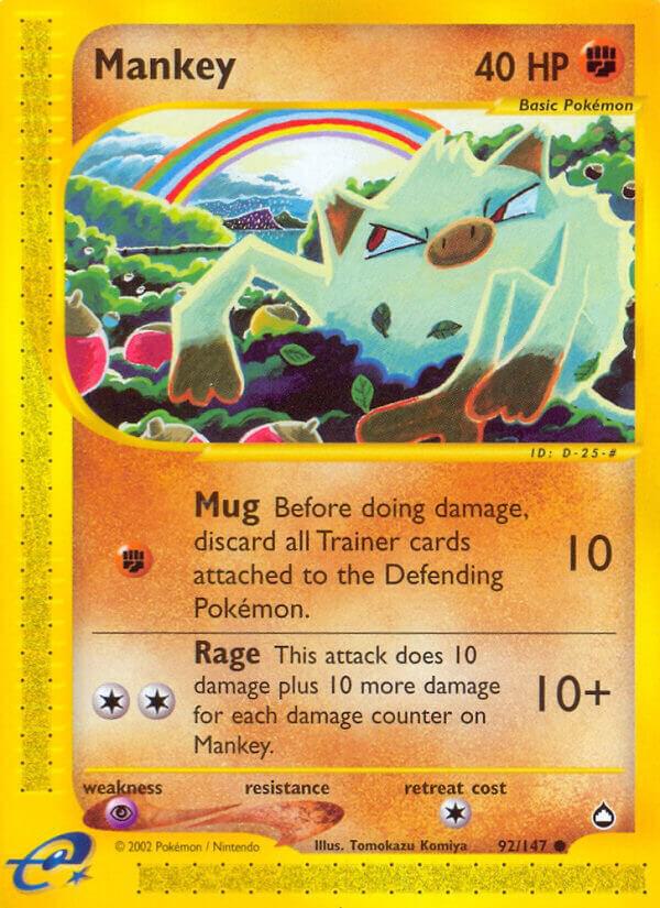 Mankey 092/147 card
