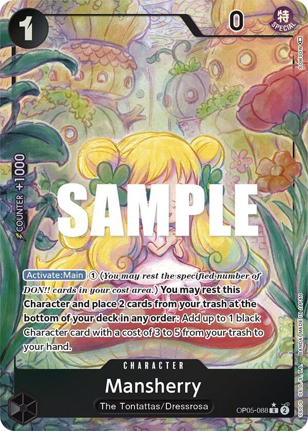 Mansherry Alternate Art OP05-088