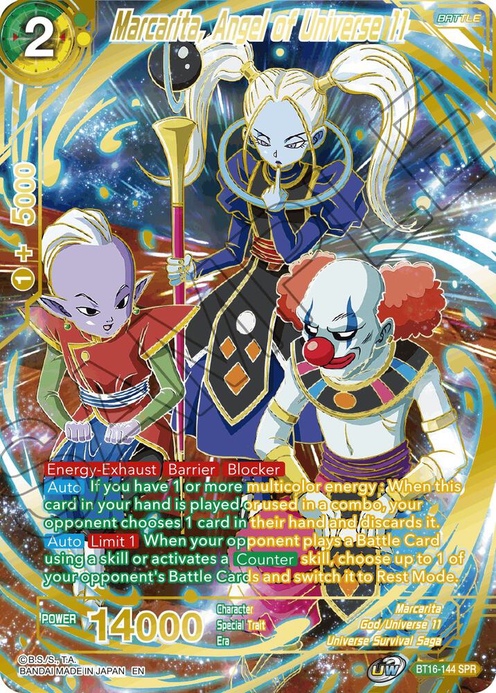 Marcarita Angel of Universe 11 SPR BT16-144