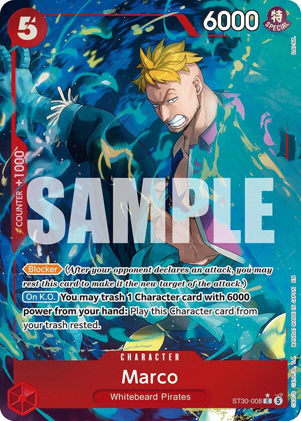 Marco Full Art ST30-008 card