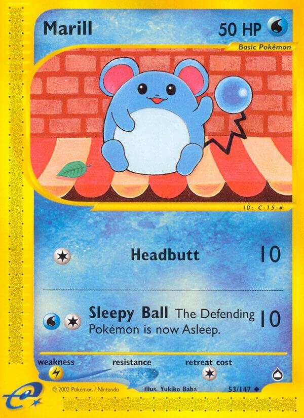 Marill 053/147 card