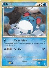 Marill 15 15/30 card