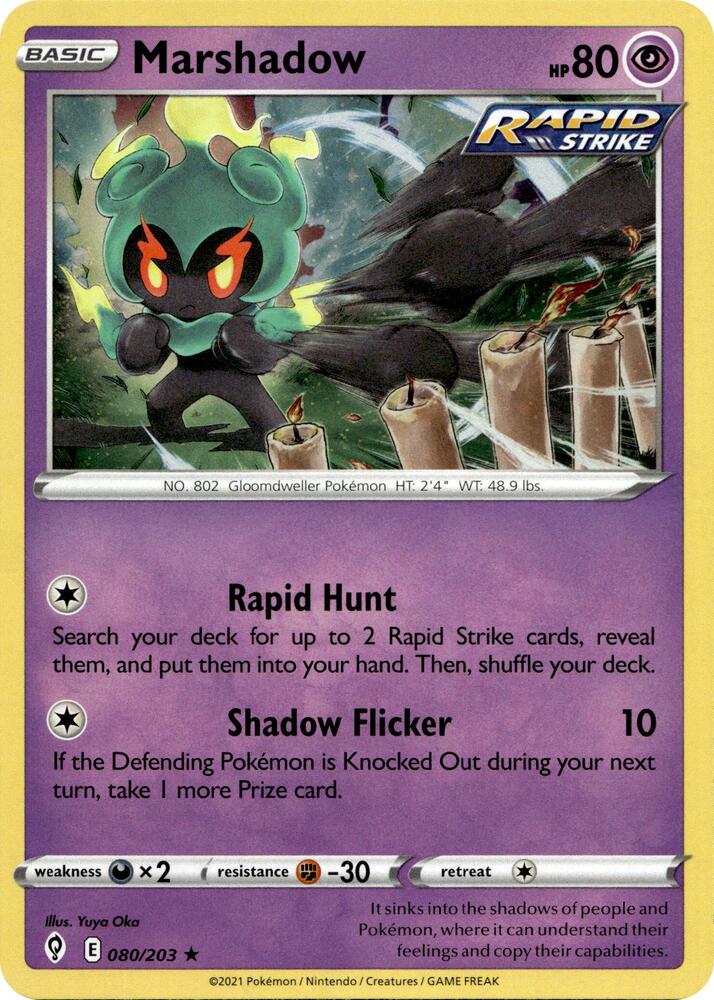 Marshadow 080/203 card