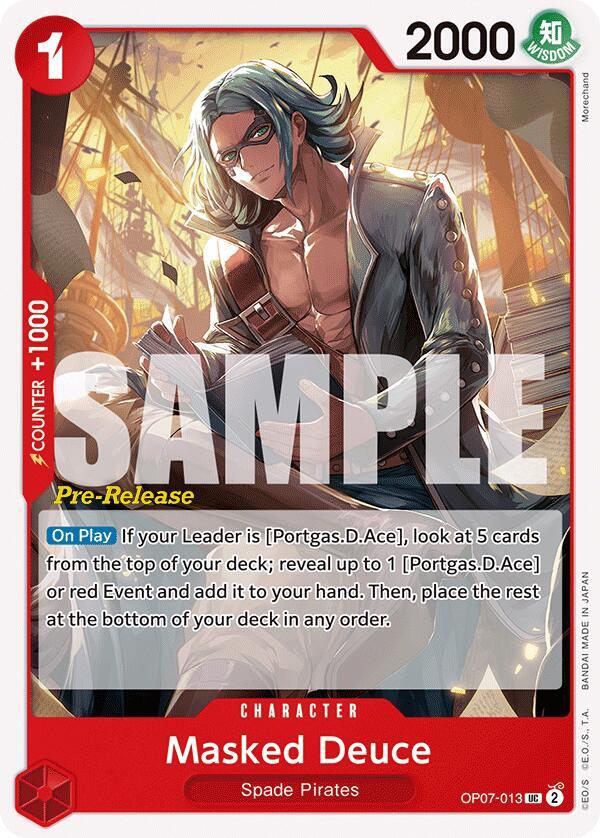 Masked Deuce OP07-013 carta