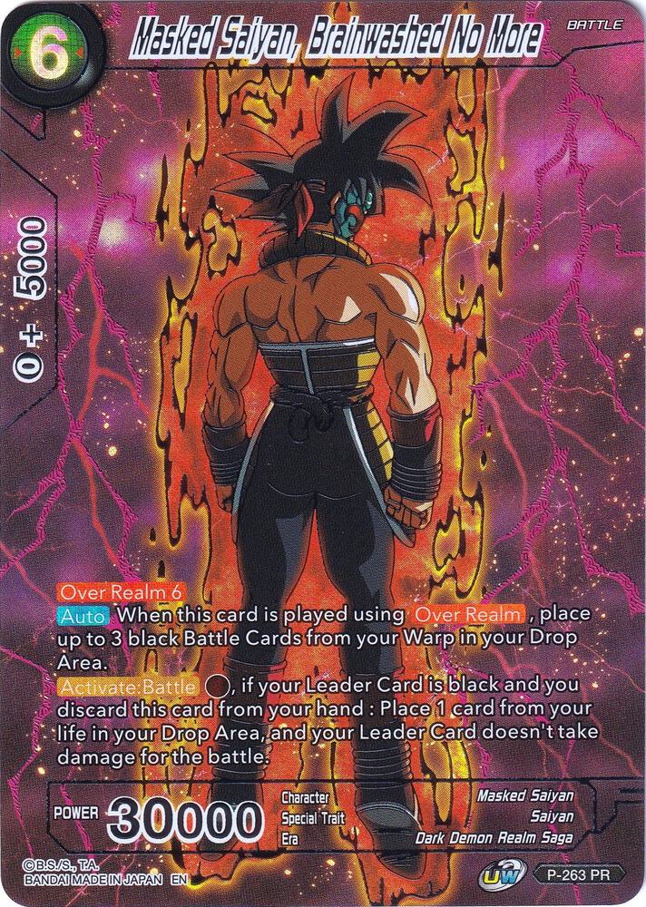 Masked Saiyan Brainwashed No More P-263