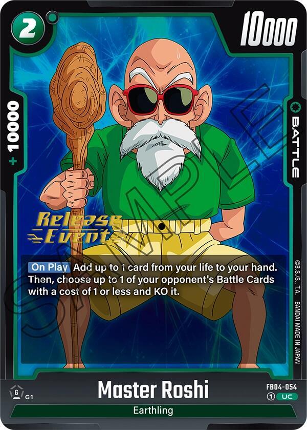 Master Roshi FB04-054 carta