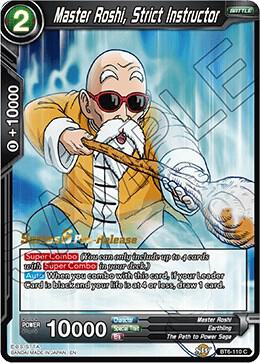 Master Roshi Strict Instructor BT6-110_PR carta