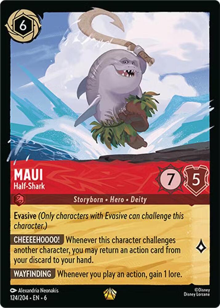 Maui Half Shark 124/204 card