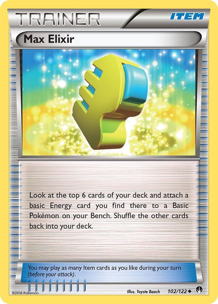 Max Elixir 102/122 card