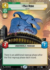 Max Rebo Encore Hyperspace 336 card