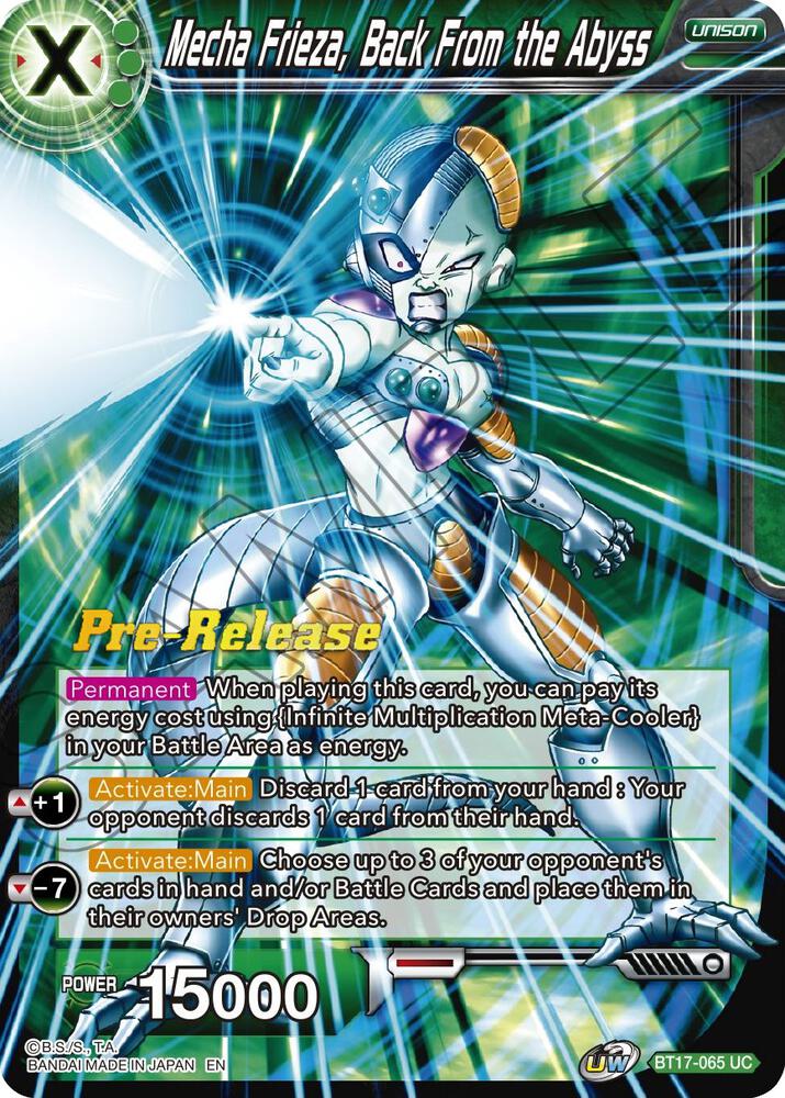 Mecha Frieza Back From the Abyss BT17-065