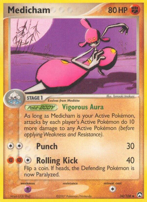 Medicham 34/108 card