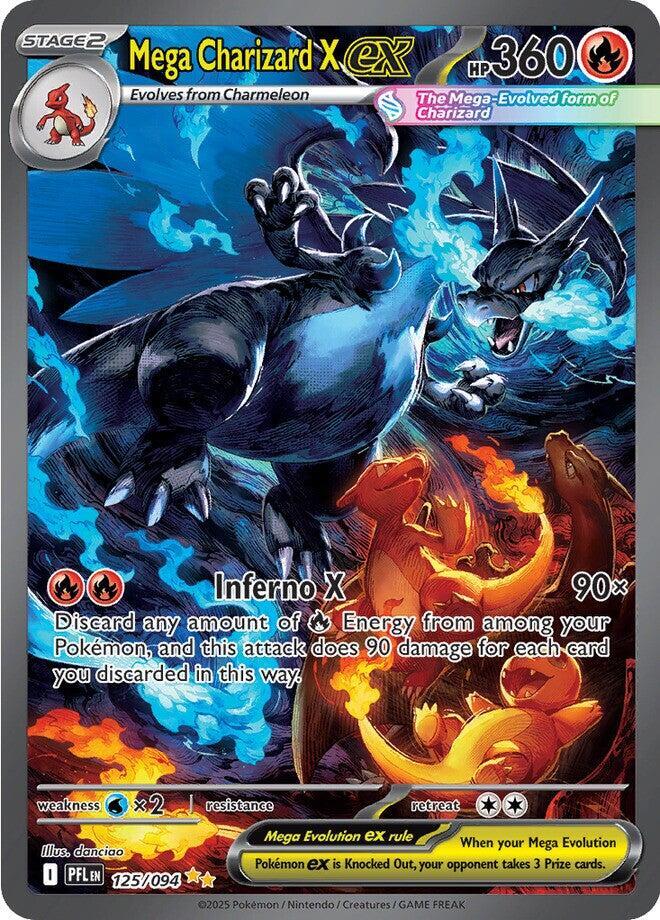 Mega Charizard X 125/102 card
