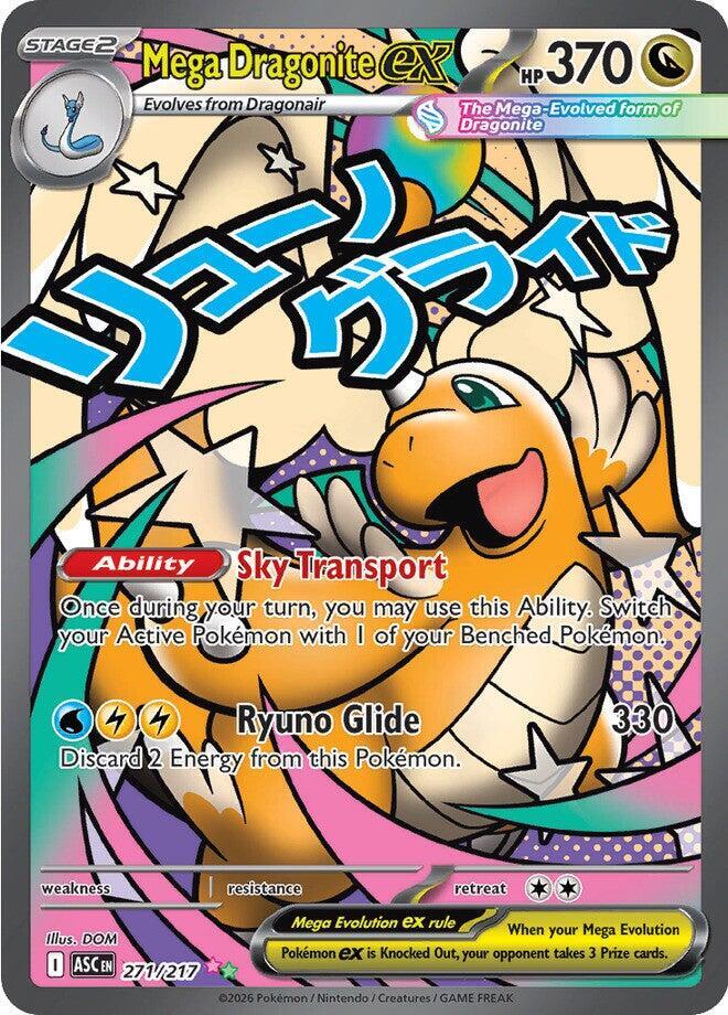 Mega Dragonite ex 271/217 card
