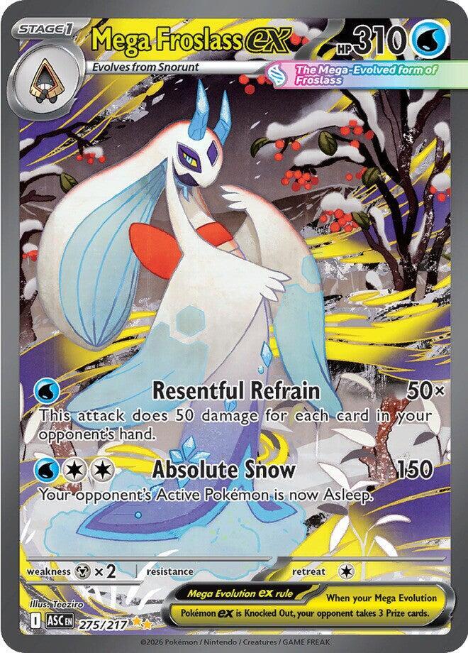 Mega Froslass ex 275 217 carta